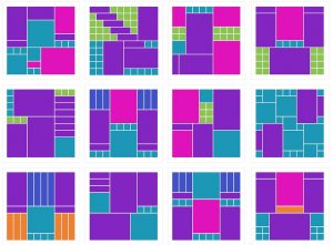 Mosaic Moments Between Brackets Set