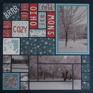 Mosaic Moments featuring the Strip Frame Dies