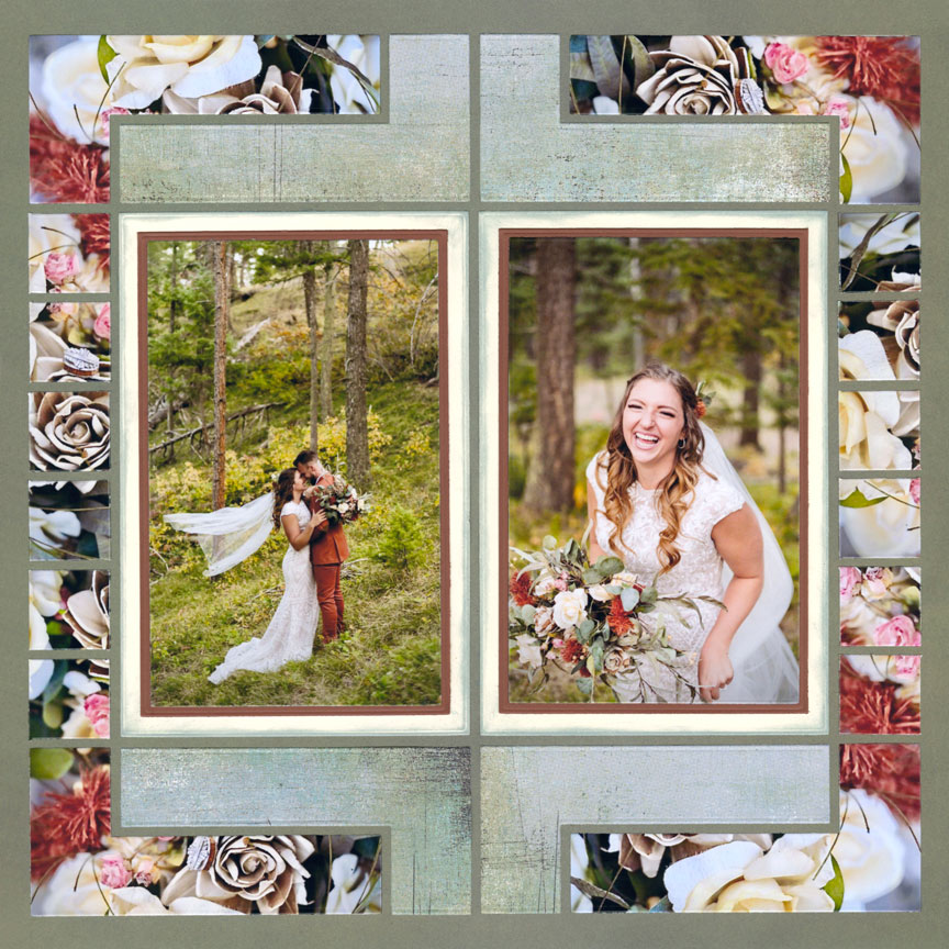 4×6 Mini Scrapbook Album ideas - Mosaic Moments Page Layout System